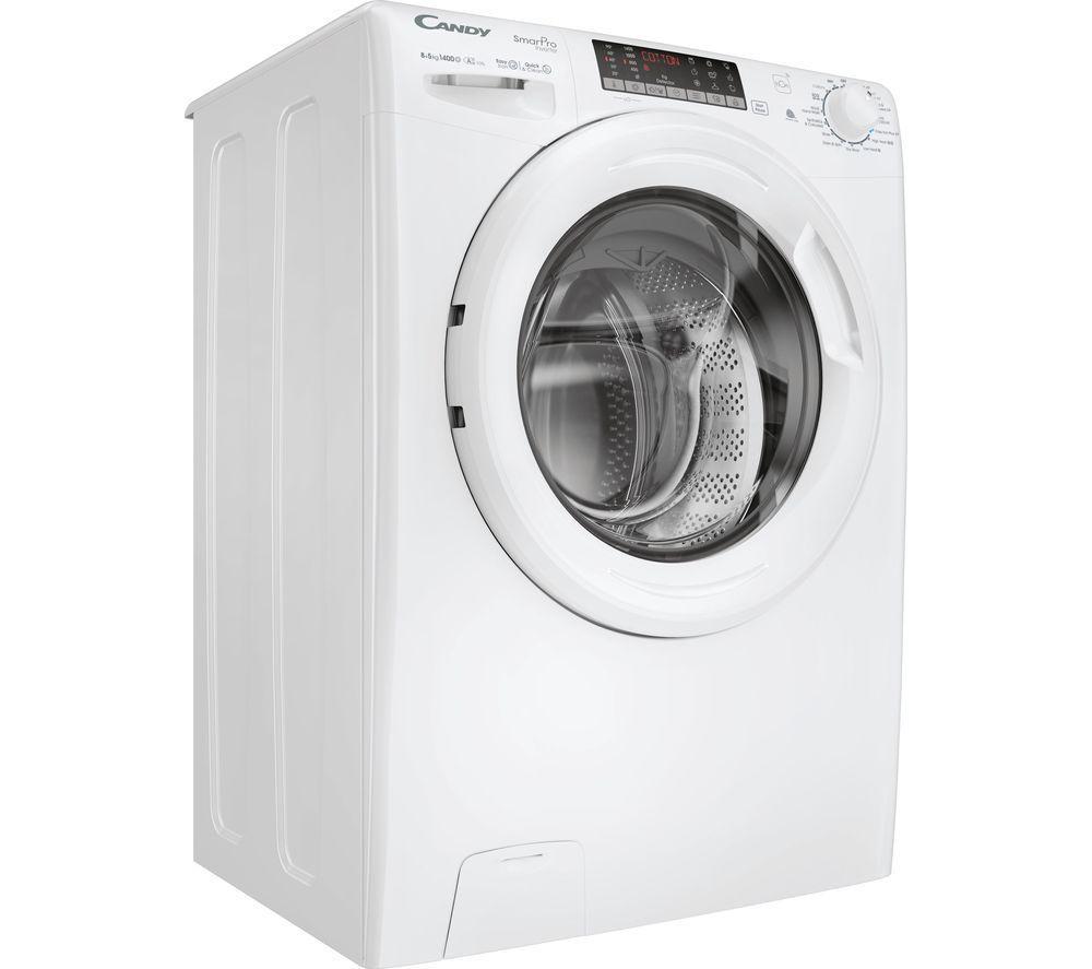 CANDY Smart Pro Inverter CSOW4856TWM6-80 WiFi-enabled 8 kg Washer Dryer - White