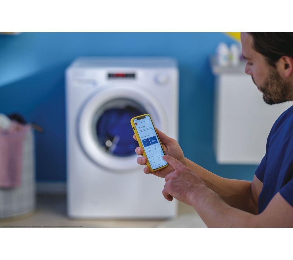 CANDY Smart Pro Inverter CSOW4856TWM6-80 WiFi-enabled 8 kg Washer Dryer - White