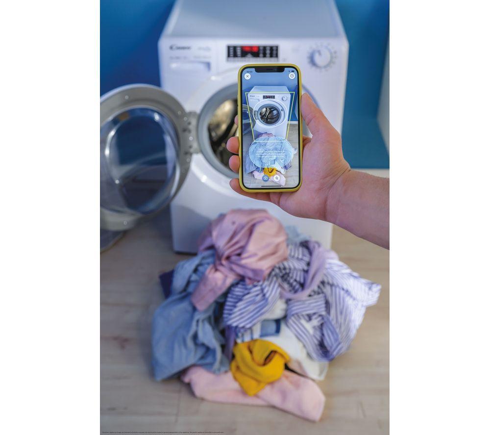 CANDY Smart Pro Inverter CSOW4856TWM6-80 WiFi-enabled 8 kg Washer Dryer - White