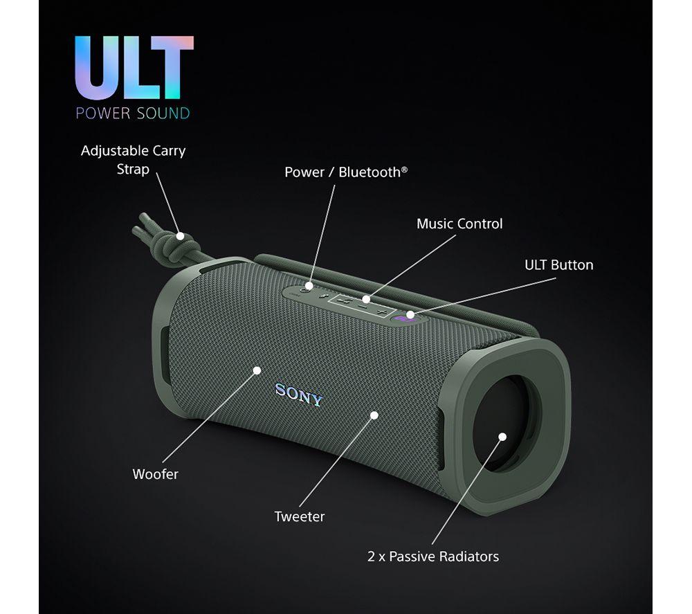 SONY ULT FIELD 1 Portable Bluetooth Speaker - Forest Gray