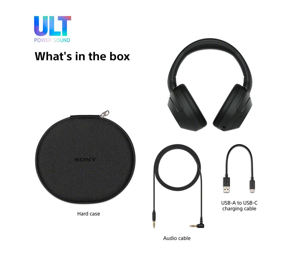 SONY ULT Wear Wireless Bluetooth Noise-Cancelling Headphones - Forest Gray