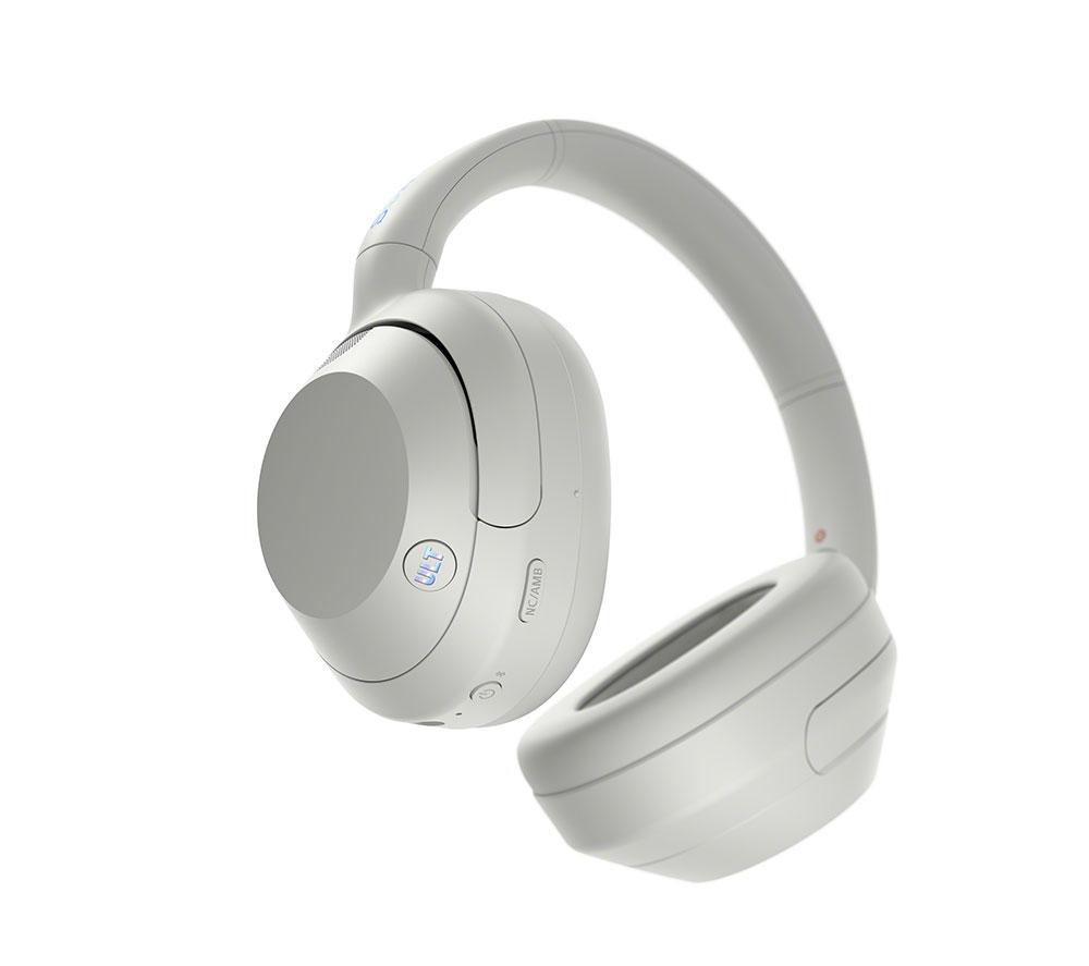 Auriculares inalámbricos Bluetooth con cancelación de ruido SONY ULT Wear - Blanco roto