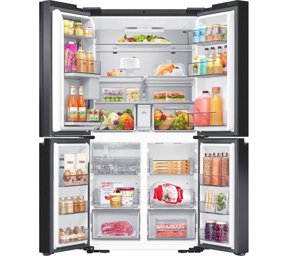 Frigorífico Combi Inteligente SAMSUNG Family Hub con IA Vision RF65DG9H0EB1EU - Negro