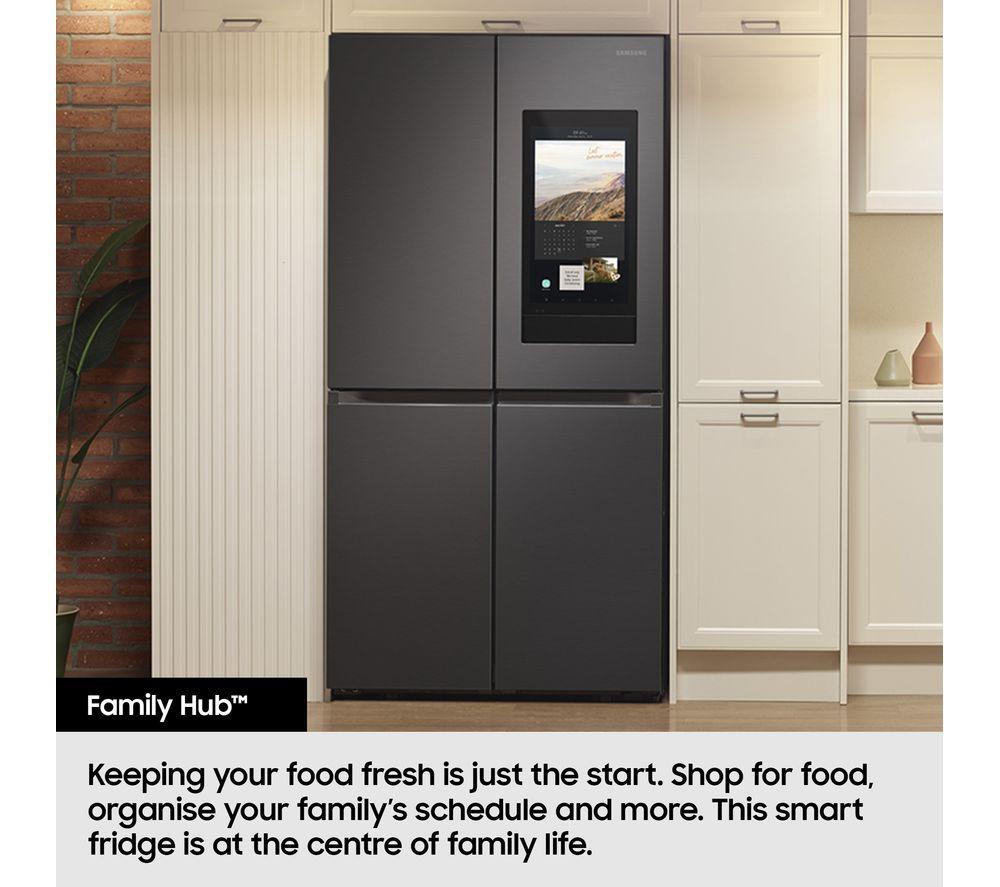 Frigorífico Combi Inteligente SAMSUNG Family Hub con IA Vision RF65DG9H0EB1EU - Negro
