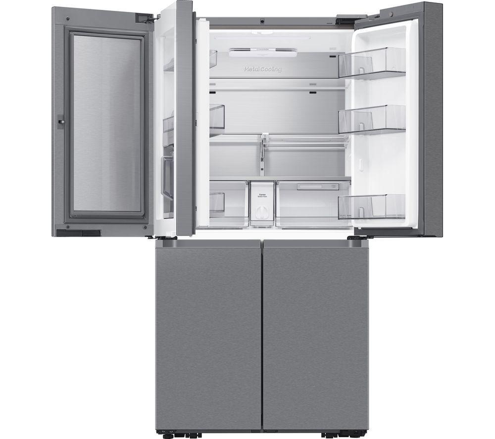 SAMSUNG Family Hub with AI Vision RF65DG9H0ESREU Smart Fridge Freezer - Silver