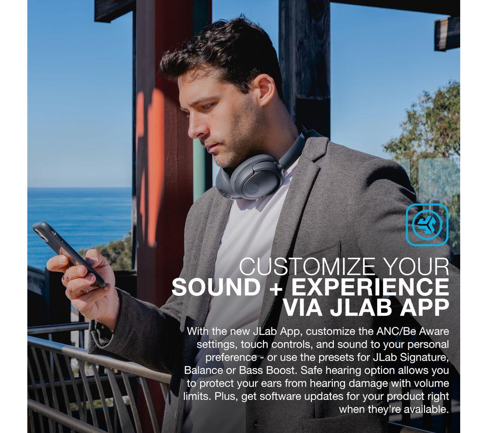 Auriculares inalámbricos con Bluetooth y cancelación de ruido JLAB JBuds Lux - Grafito