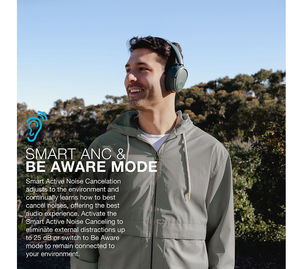 JLAB JBuds Lux Wireless Bluetooth Noise-Cancelling Headphones - Sage