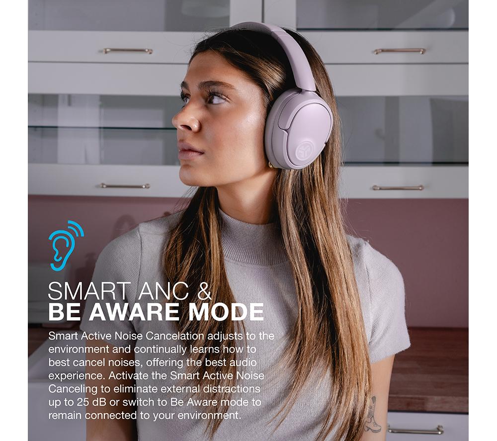 Auriculares inalámbricos JLAB JBuds Lux Bluetooth con cancelación de ruido - Malva