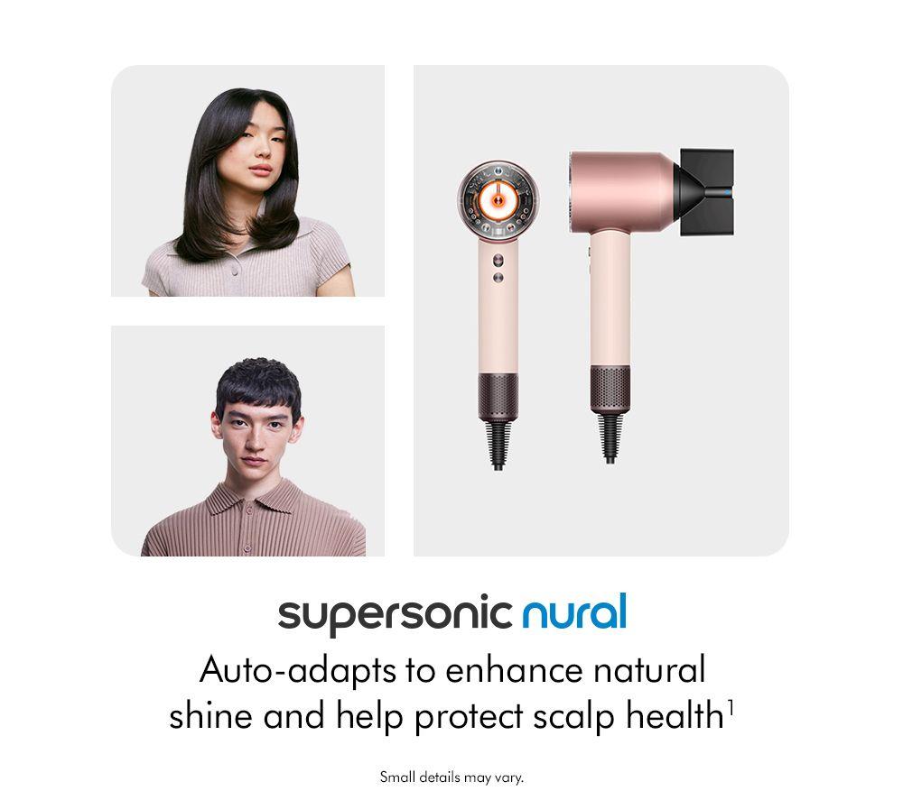 DYSON Supersonic Nural Straight+Wavy Hair Dryer - Ceramic Pink