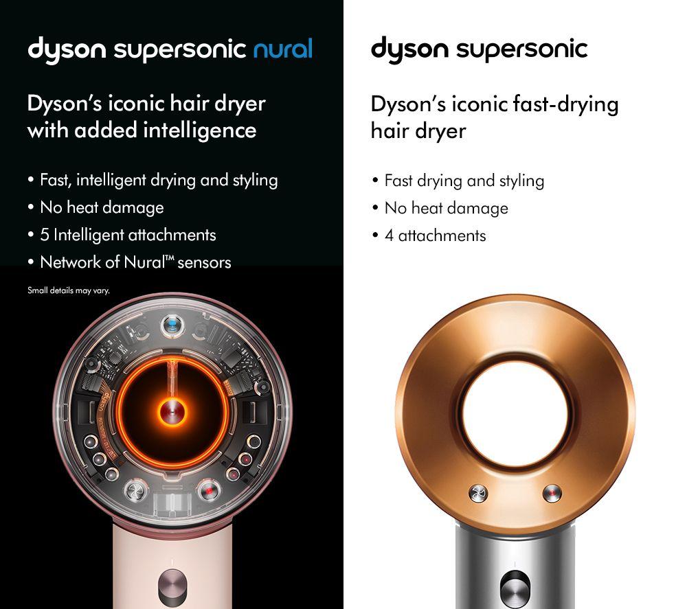 DYSON Supersonic Nural Straight+Wavy Hair Dryer - Ceramic Pink