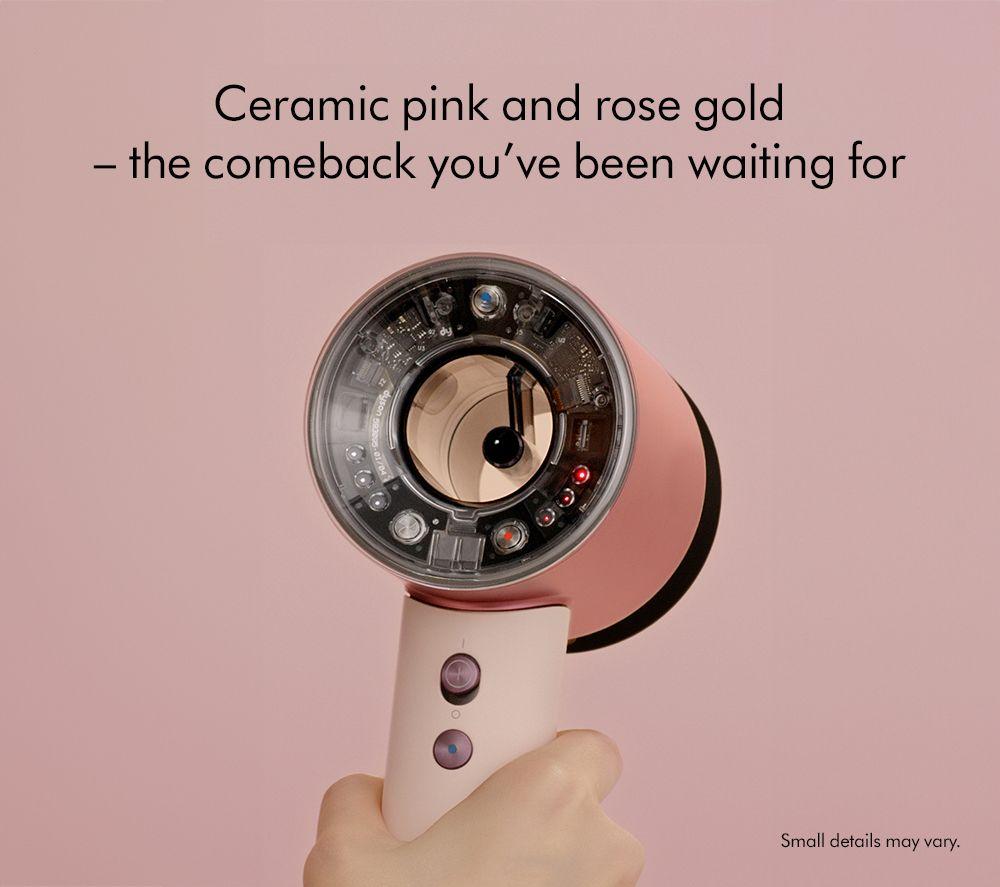 DYSON Supersonic Nural Straight+Wavy Hair Dryer - Ceramic Pink
