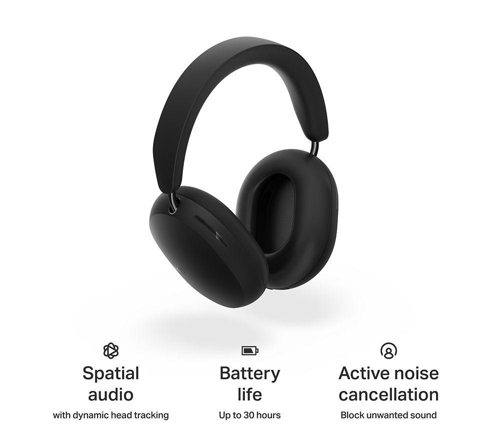 SONOS Ace Wireless Bluetooth Noise-Cancelling Headphones - Black