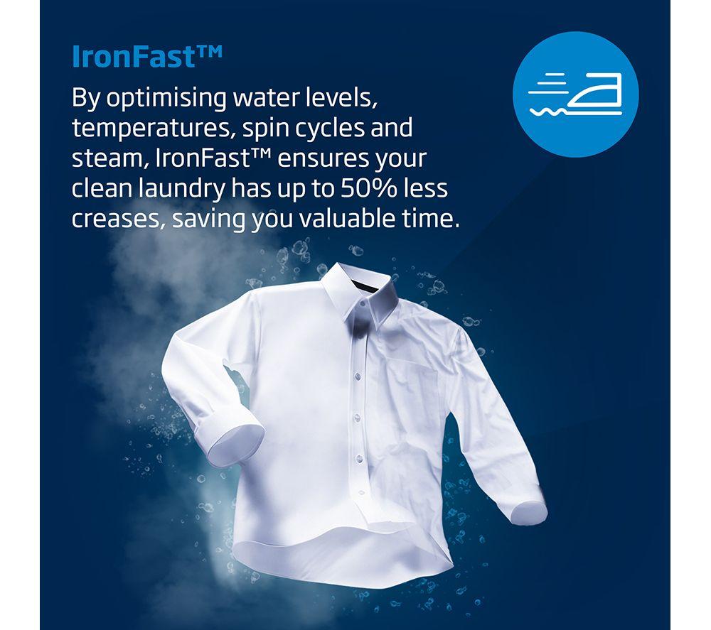 BEKO Pro EnergySpin IronFast BM3WT4941IW 9 kg 1400 Spin Washing Machine - White