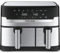 TEFAL Jamie Oliver Easy Fry EY90JDG0 8.3L Dual Drawer Air Fryer - Stainless Steel