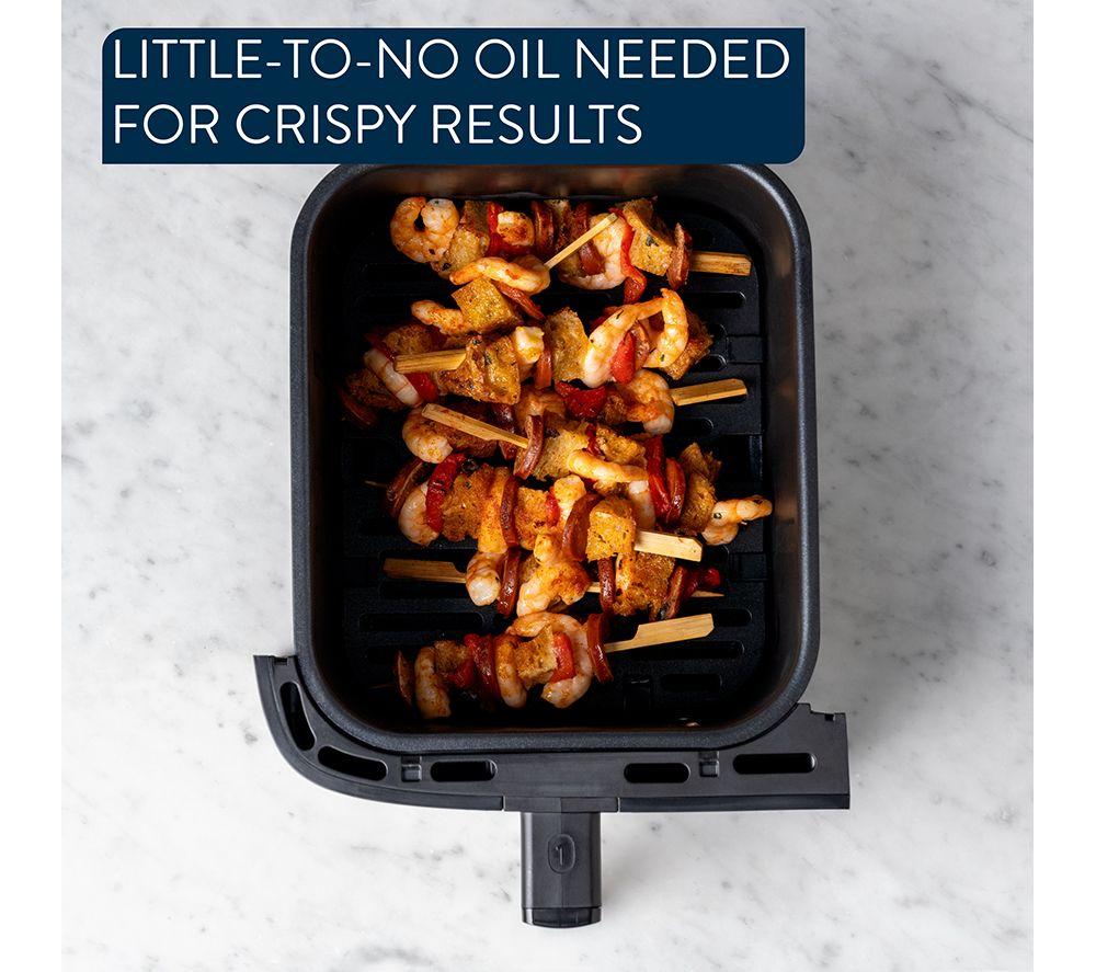 TEFAL Jamie Oliver Easy Fry EY90JDG0 8.3L Dual Drawer Air Fryer - Stainless Steel