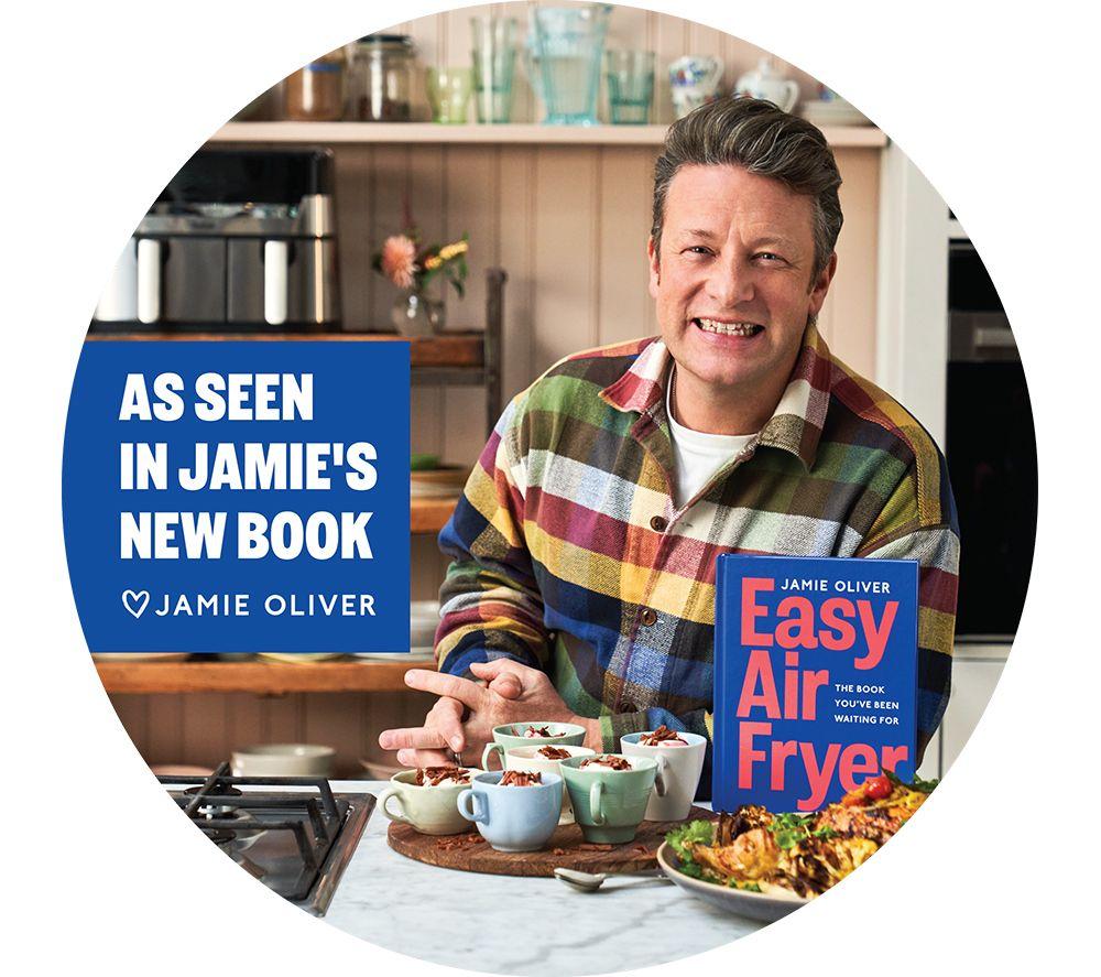 TEFAL Jamie Oliver Easy Fry EY90JDG0 8.3L Dual Drawer Air Fryer - Stainless Steel