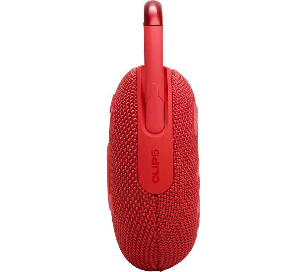 Altavoz portátil Bluetooth JBL Clip 5 - Rojo
