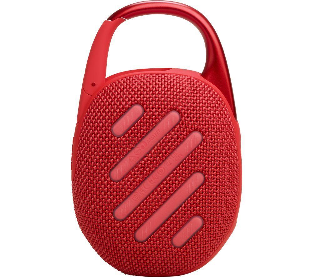 Altavoz portátil Bluetooth JBL Clip 5 - Rojo