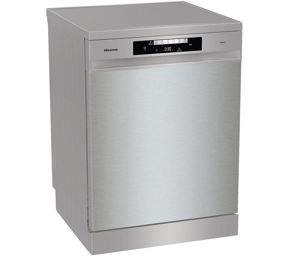 HISENSE HS642D90XUK Full-size Dishwasher - Stainless Steel