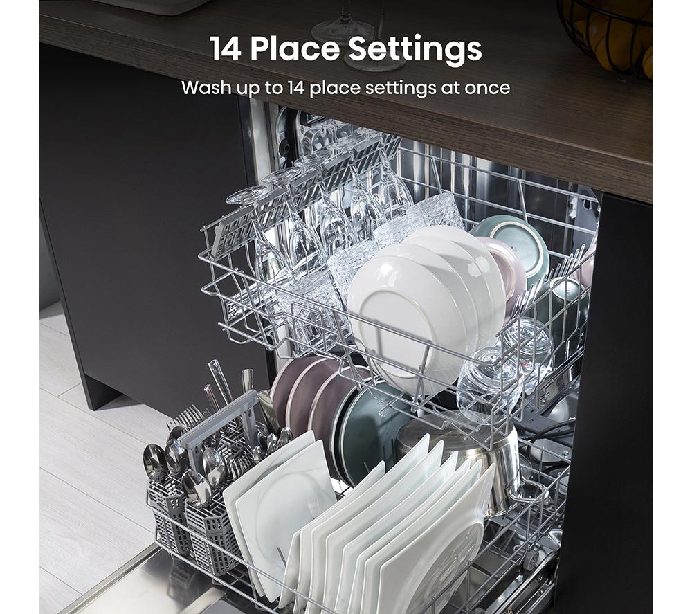 HISENSE HS642D90WUK Full-size Dishwasher - White