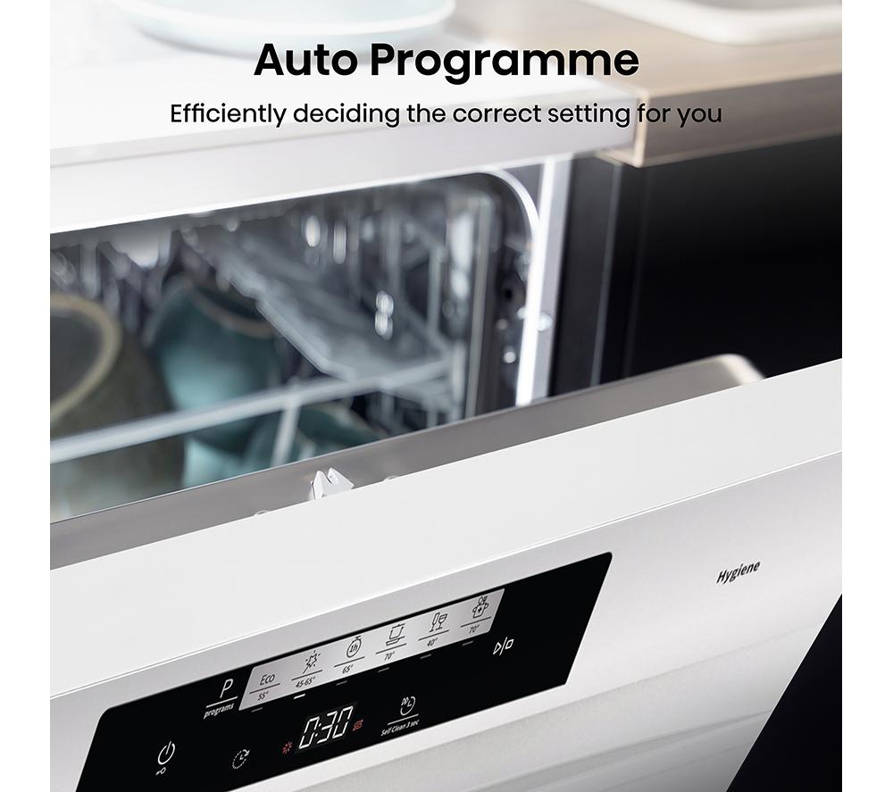 HISENSE HS642D90WUK Full-size Dishwasher - White