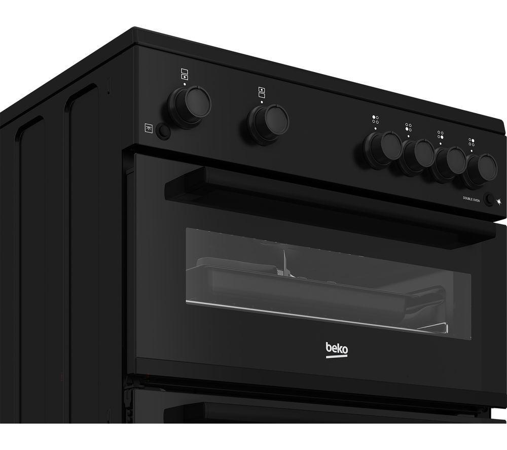 Cocina de gas BEKO Pro FDG6201K de 60 cm - Negra