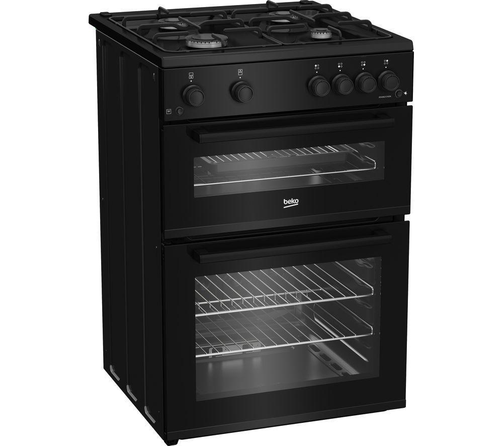Cocina de gas BEKO Pro FDG6201K de 60 cm - Negra