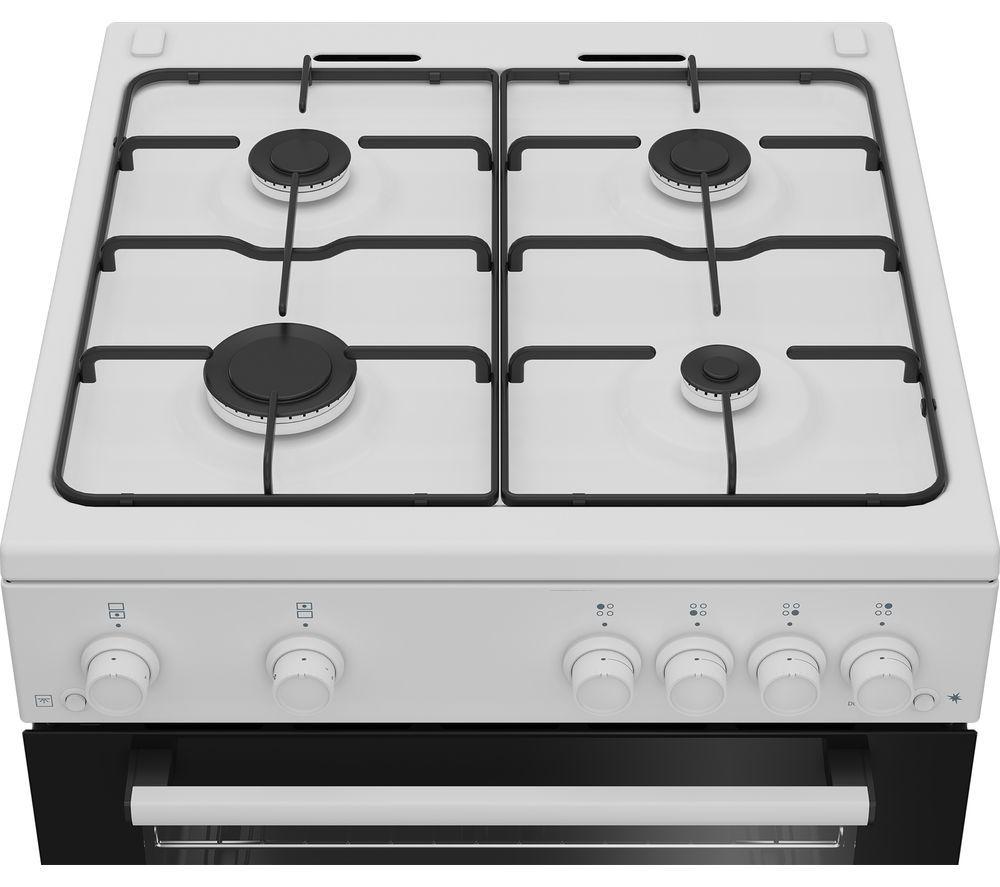 BEKO Pro FDG6201W 60 cm Gas Cooker - White