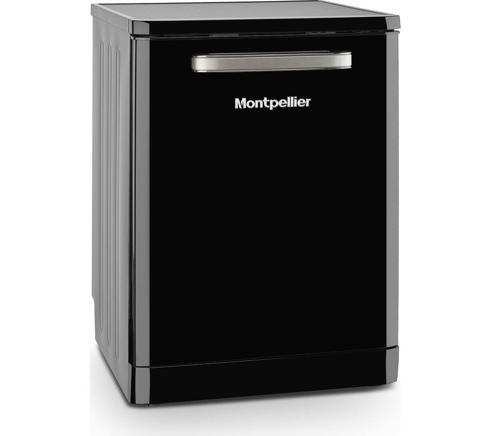 MONTPELLIER Retro MAB1353DK Full-size Dishwasher - Black