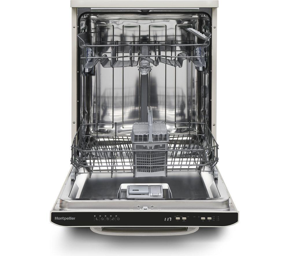 MONTPELLIER Retro MAB1353DC Full-size Dishwasher - Cream