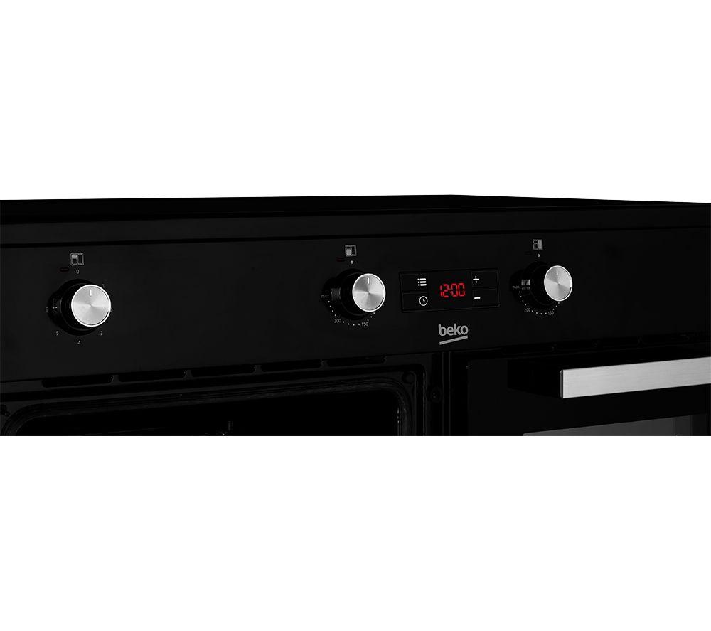 Cocina de inducción eléctrica BEKO Pro KDVI90K de 90 cm - Negro