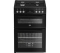 BEKO Pro FDG6231CK 60 cm Gas Cooker - Black