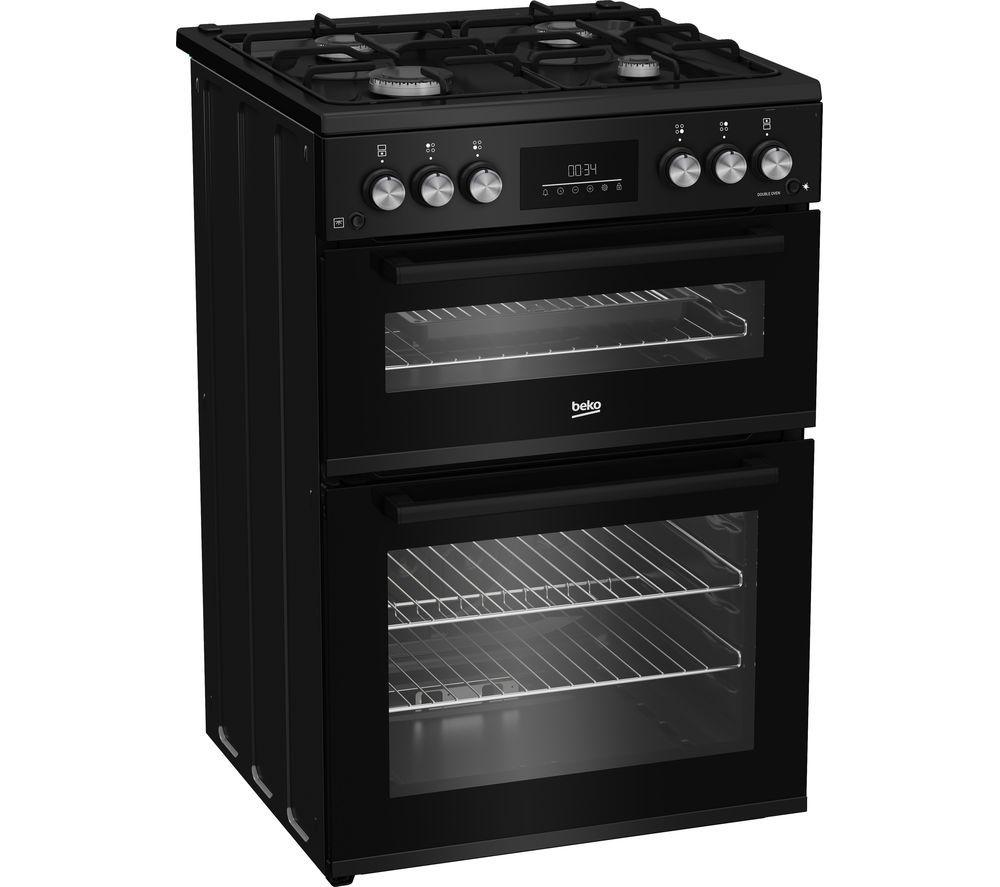 BEKO Pro FDG6231CK Cocina de gas de 60 cm - Negra