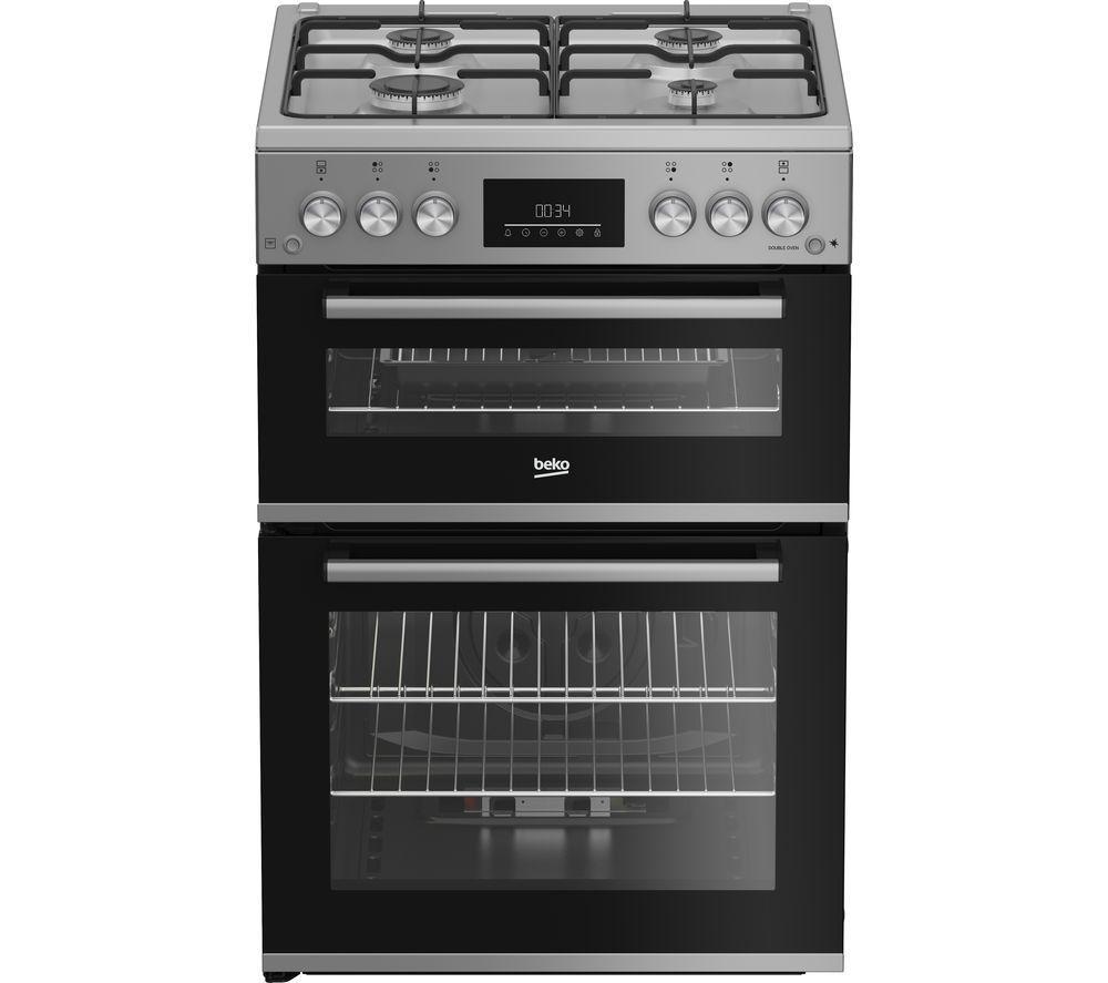 BEKO Pro FDG6231CS 60 cm Gas Cooker - Silver