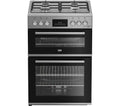 BEKO Pro FDG6231CS 60 cm Gas Cooker - Silver
