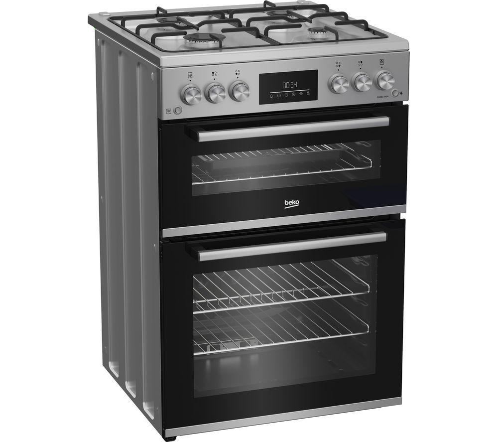 Cocina de gas BEKO Pro FDG6231CS de 60 cm - Plata