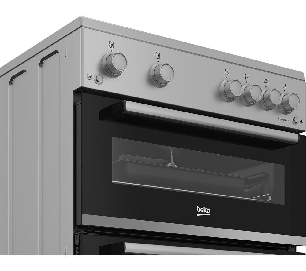 BEKO FTG6201S Cocina de gas de 60 cm - Plata