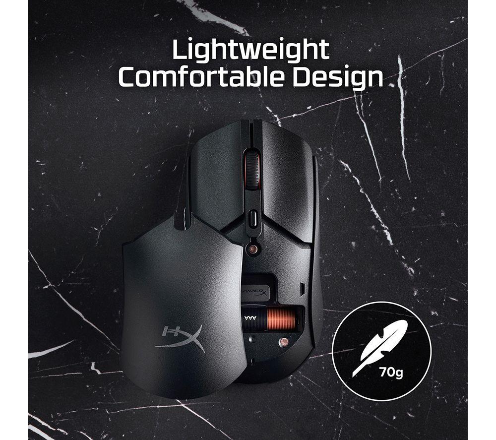 HYPERX Pulsefire Haste 2 Core RGB kabellose optische Gaming-Maus – Schwarz
