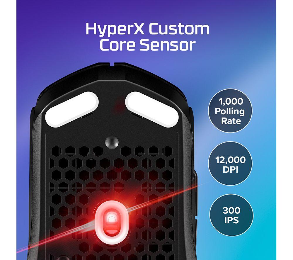 HYPERX Pulsefire Haste 2 Core RGB kabellose optische Gaming-Maus – Schwarz