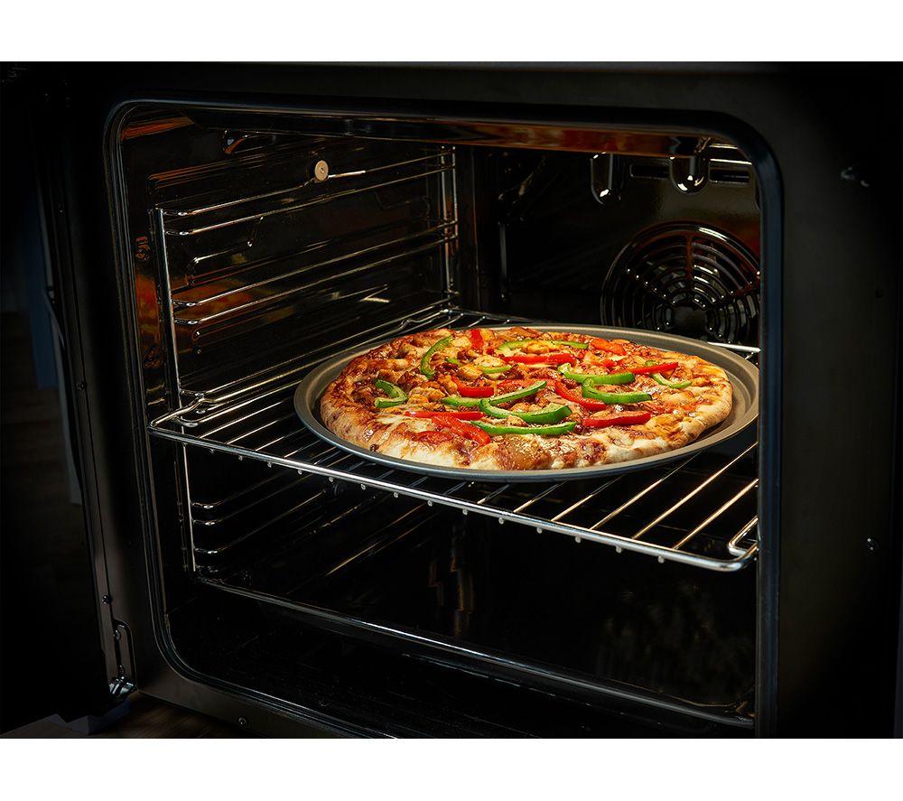 STOVES Richmond Deluxe 60DF Dual-Fuel-Herd – Schwarz & Chrom