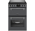 STOVES Richmond Deluxe 60DF Dual Fuel Cooker - Anthracite & Chrome