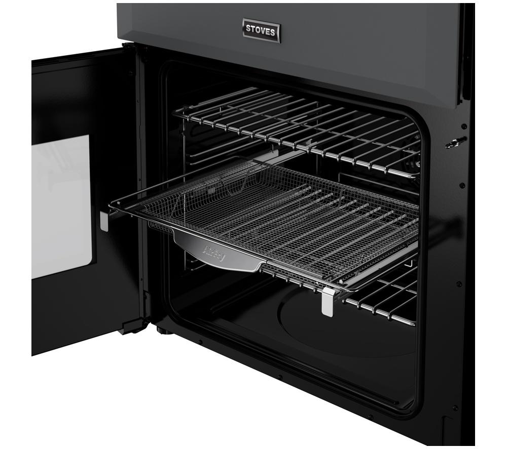 Cocina de combustible dual Stoves Richmond Deluxe 60DF - Antracita y Cromo