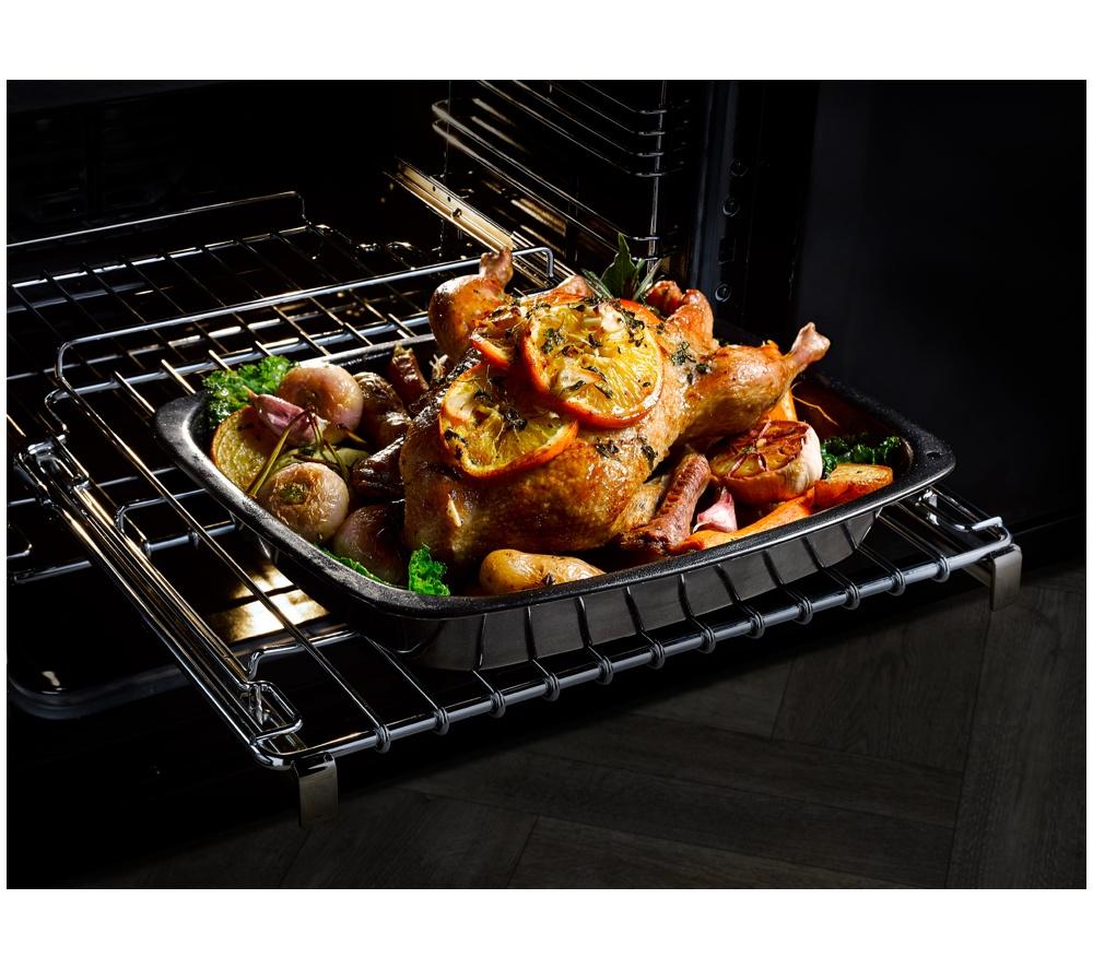 Cocina de combustible dual Stoves Richmond Deluxe 60DF - Antracita y Cromo