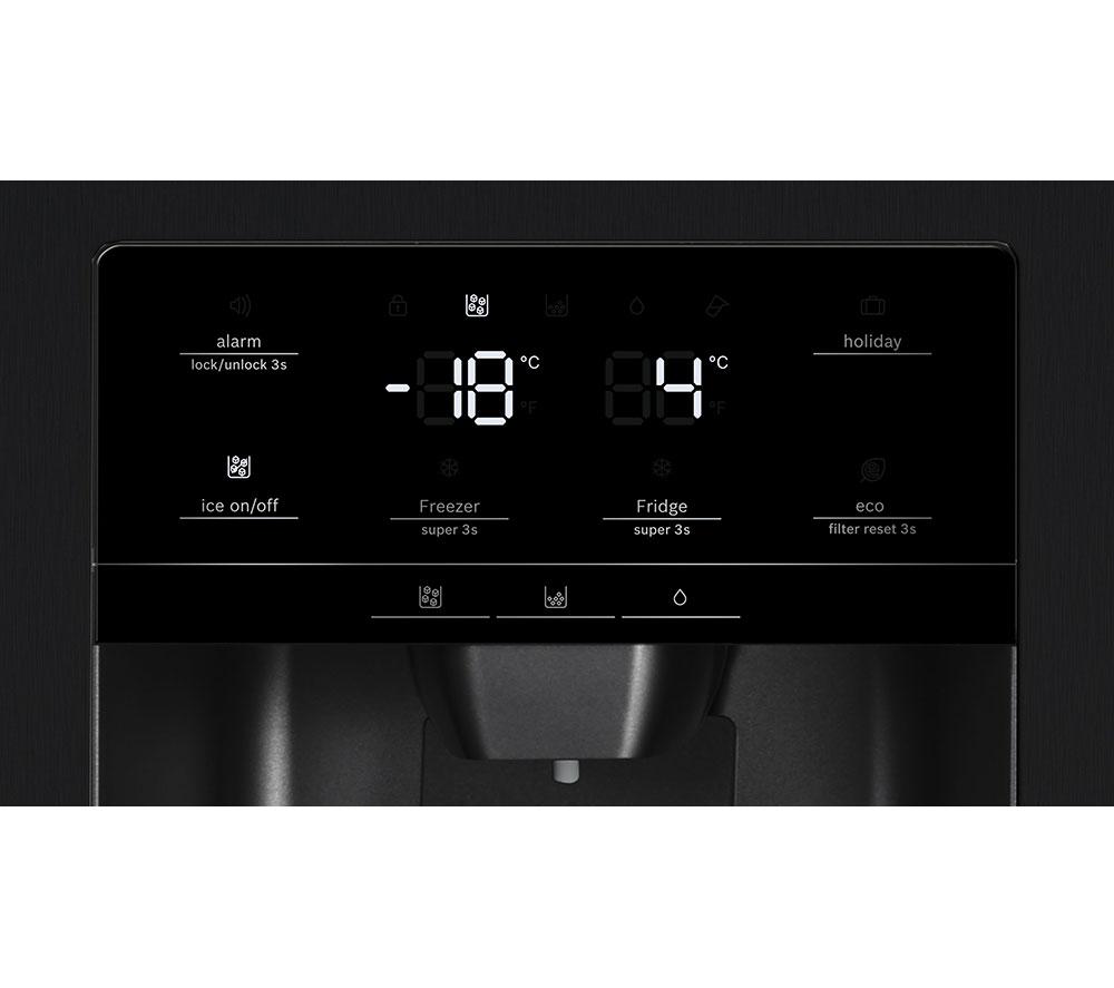 Frigorífico americano Bosch Serie 6 KAD93ABEP - Negro