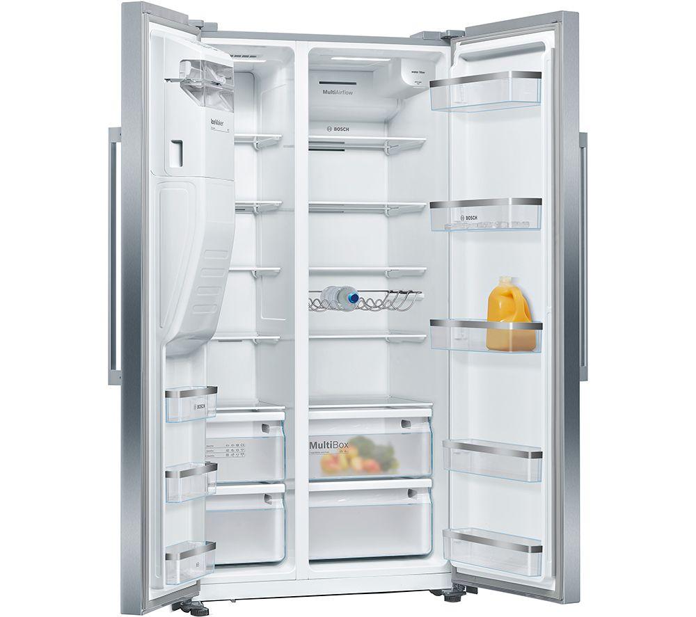Frigorífico americano Bosch Serie 6 KAD93AIERG - Acero cepillado