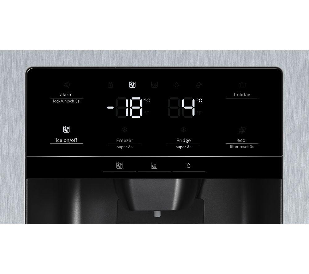 Frigorífico americano Bosch Serie 6 KAD93AIERG - Acero cepillado