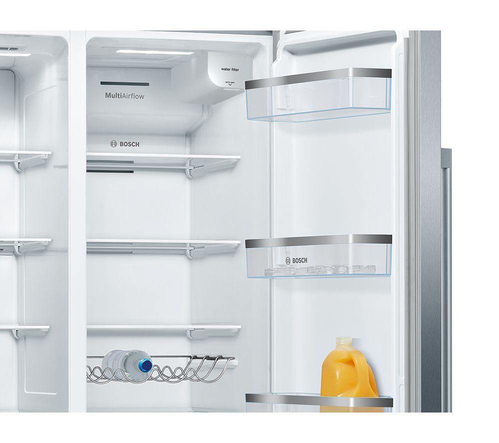 Frigorífico americano Bosch Serie 6 KAD93AIERG - Acero cepillado