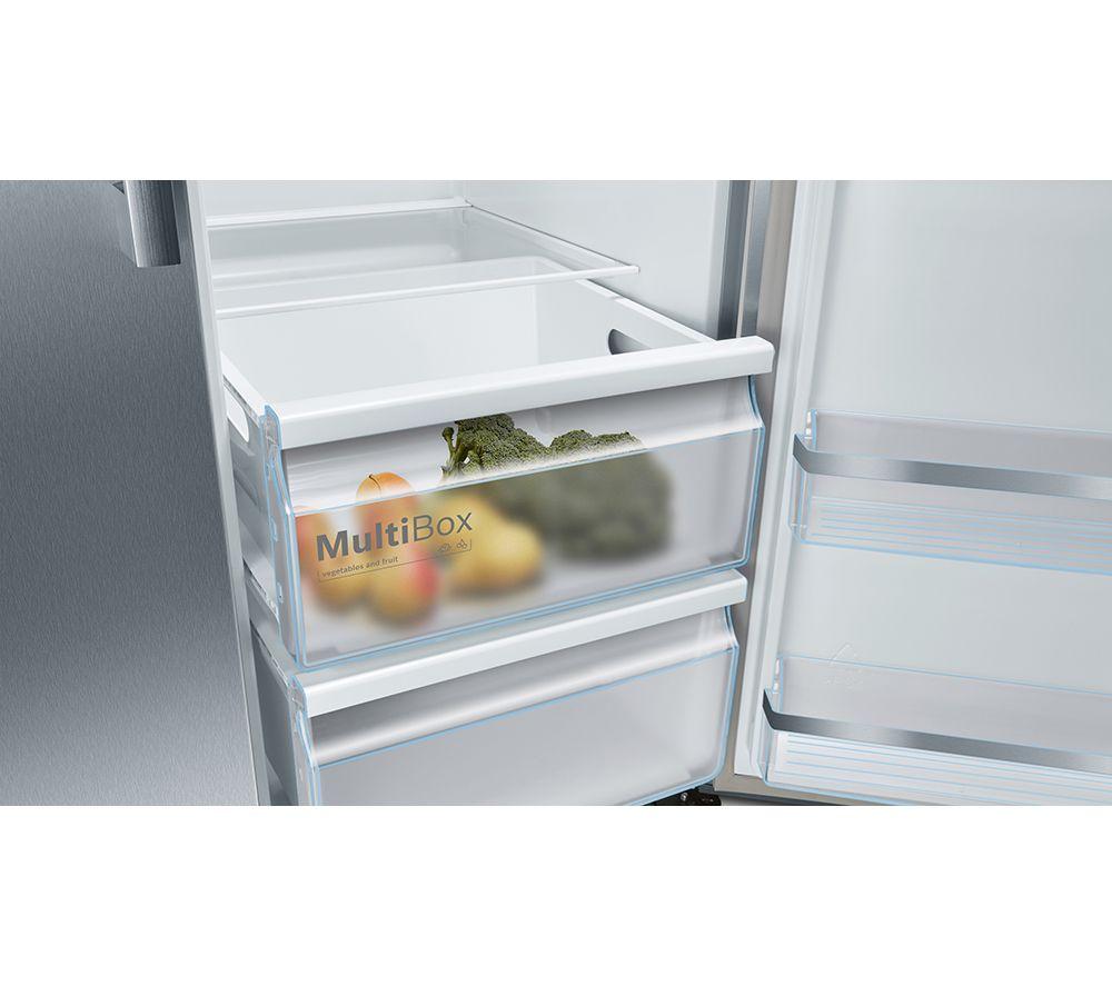 Frigorífico americano Bosch Serie 6 KAD93AIERG - Acero cepillado