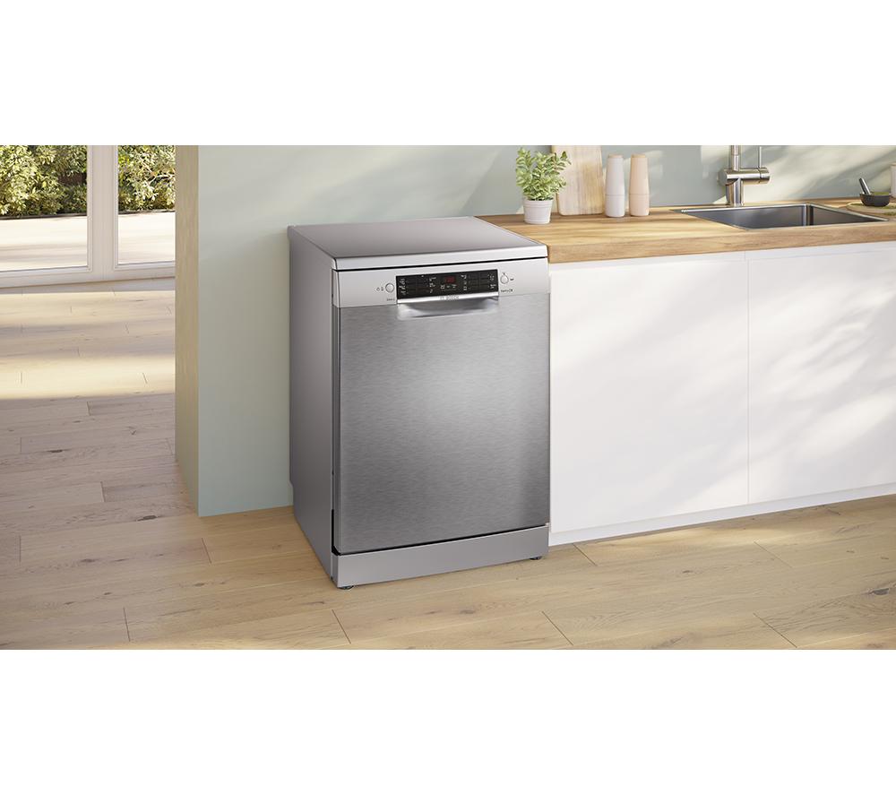 Lavavajillas de tamaño completo BOSCH Serie 2 SMS26AI08G - Plata