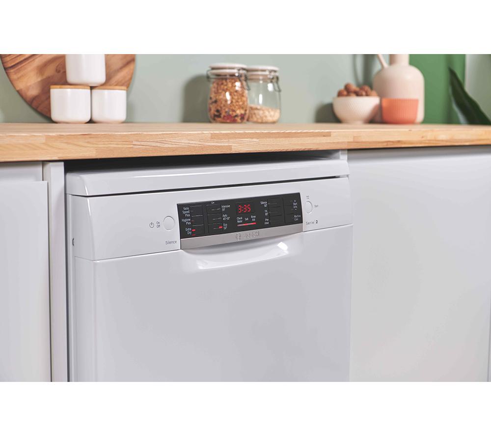 Lavavajillas de tamaño completo BOSCH Serie 2 SMS26AW08G - Blanco